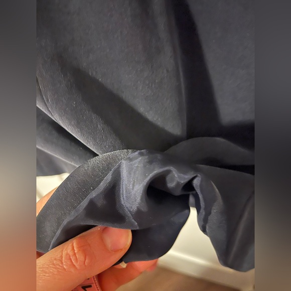 100% silk peter nygard Classic navy Women's Jacket - Picture 5 of 6